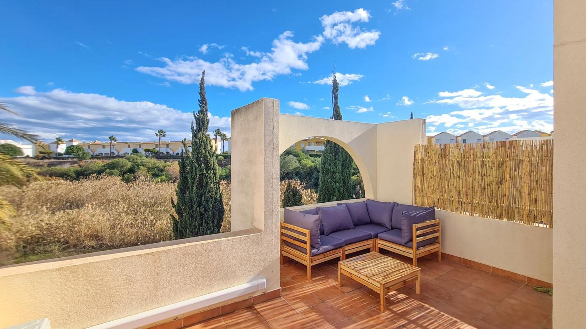 Garden Vistas. Hermoso Duplex Con Patio, Solarium Y Piscina. Vera Buitenkant foto