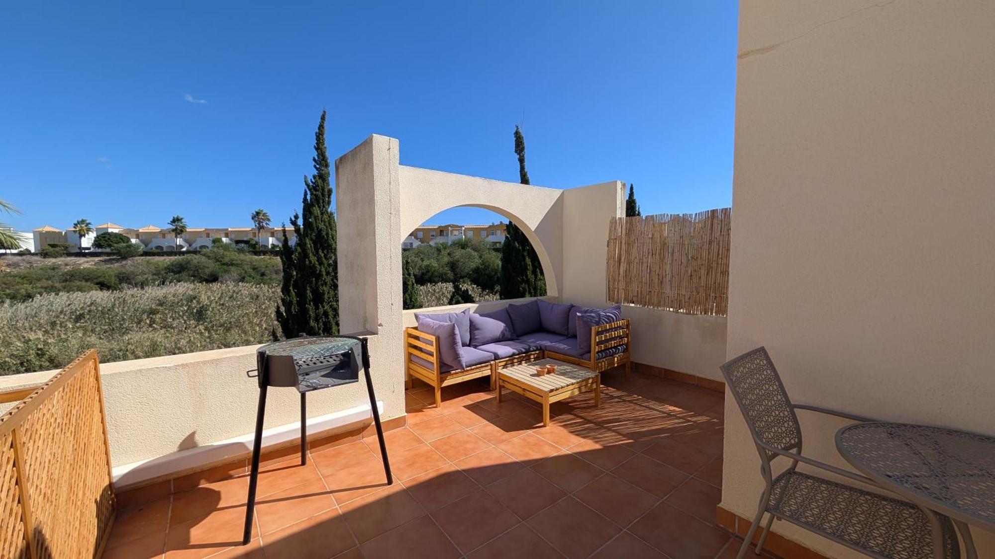 Garden Vistas. Hermoso Duplex Con Patio, Solarium Y Piscina. Vera Buitenkant foto